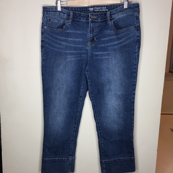 Gap Straight Crop jeans 12/31R - Picture 2 of 3